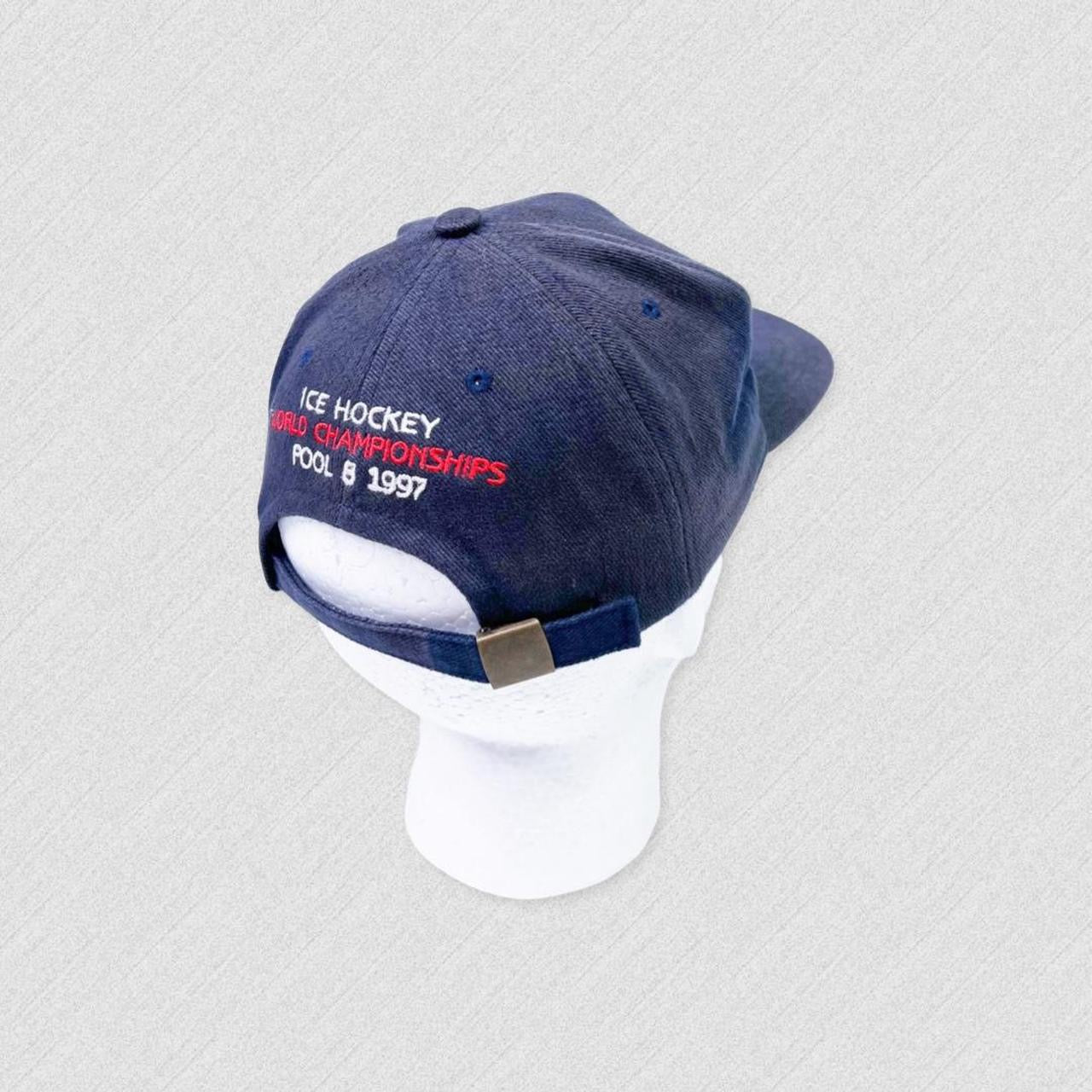 Vintage Ice Hockey World Championships Cap