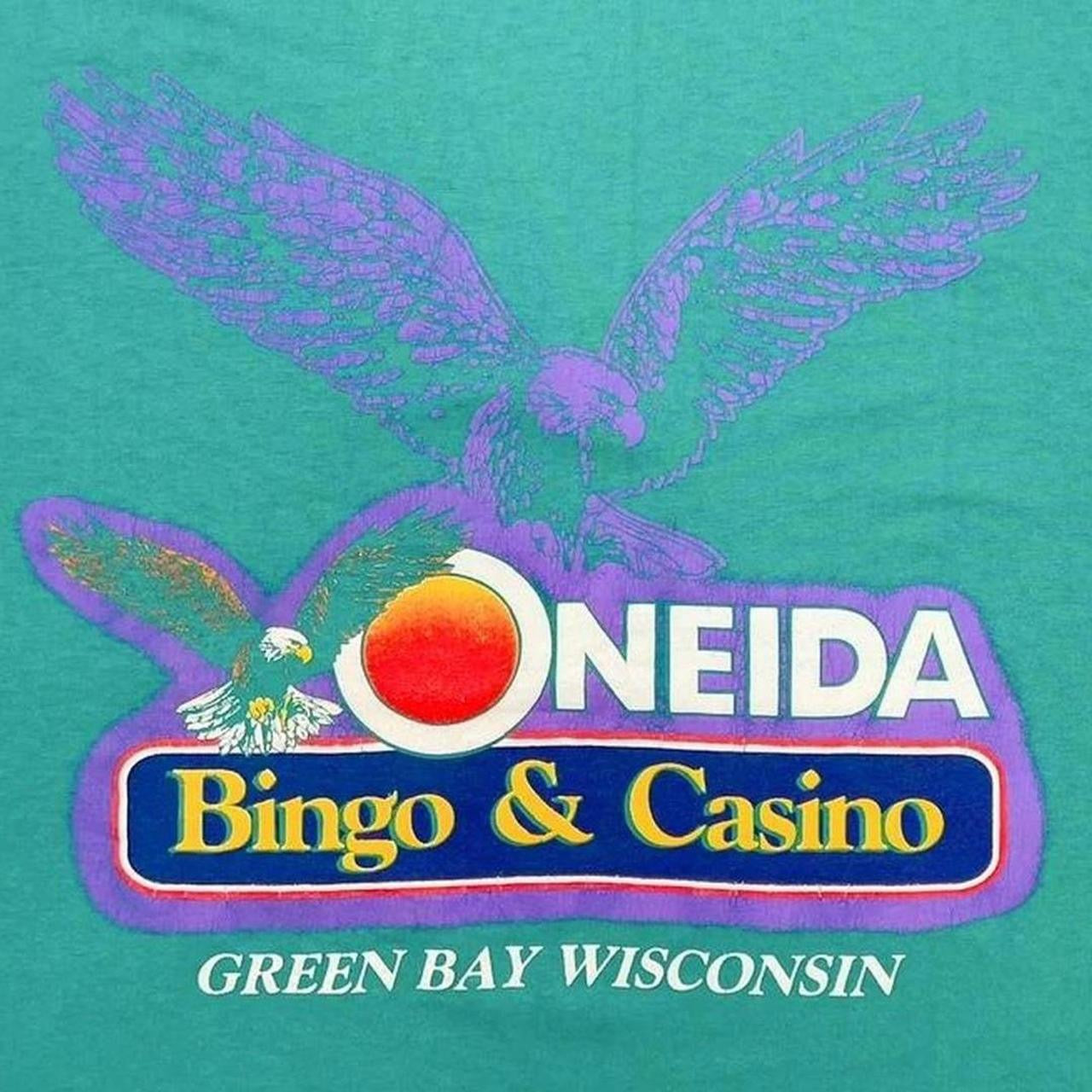 Vintage Oneida Bingo & Casino T-shirt - L