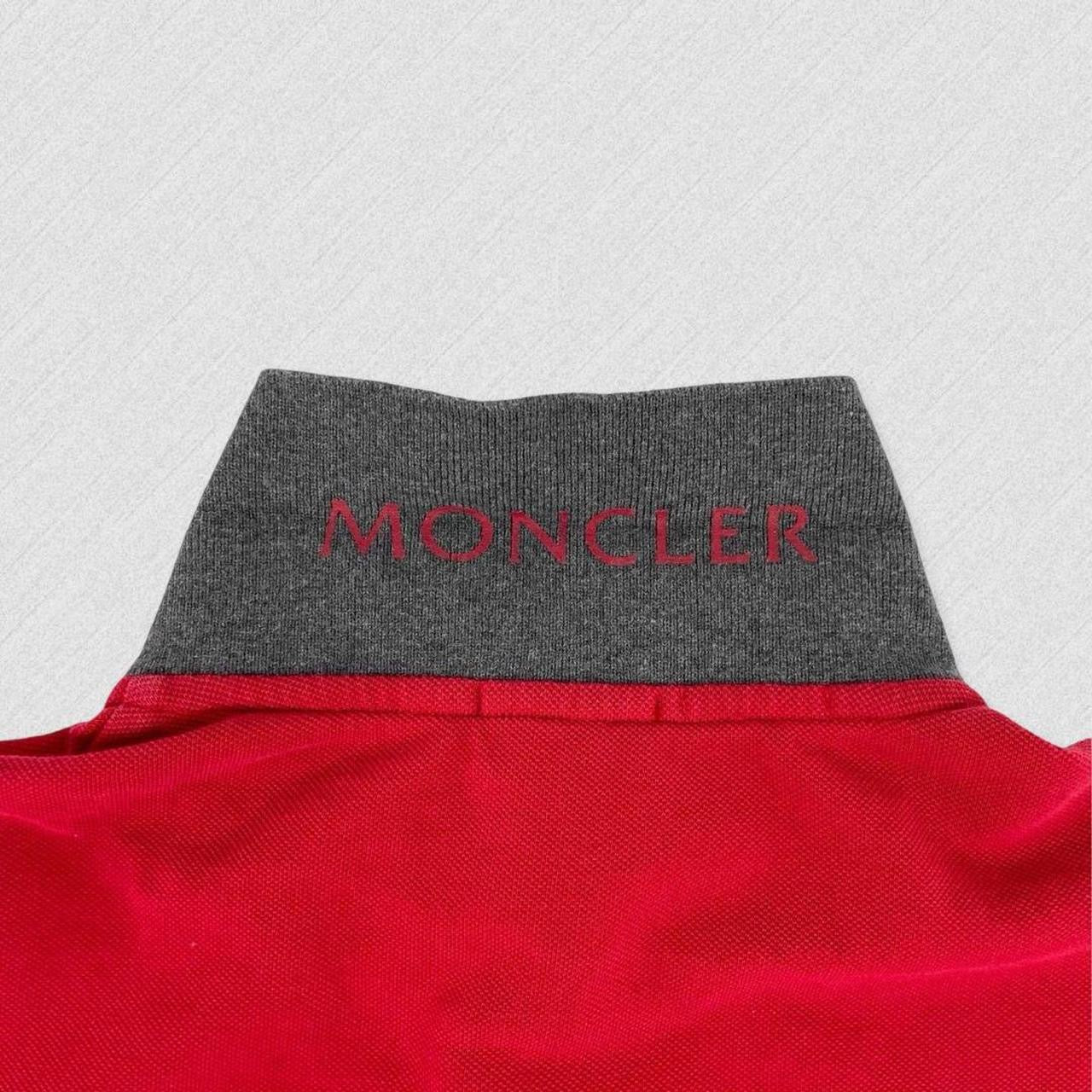 Moncler Long Sleeve Polo Shirt - L